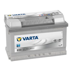 Varta Batteri 12V 74AH/750A L-