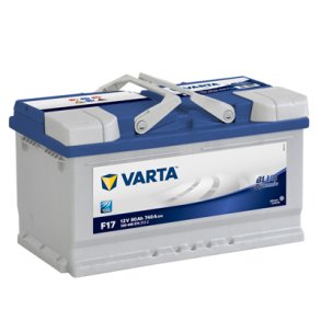 Batteri 12V 80AH/740A L- 315X175X175 BLÅ DYNAMISK