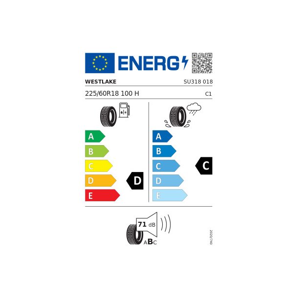WESTLAKE Sommerd&aelig;k 225/60R18 SU318