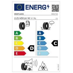 WESTLAKE Hel&aring;rsd&aelig;k 215/45R16 Z-401 4S