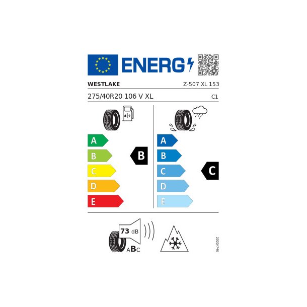 WESTLAKE Vinterd&aelig;k 275/40R20 Z-507