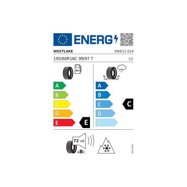 WESTLAKE Vinterd&aelig;k 195/60R16 SW612