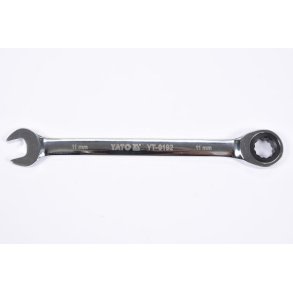 Yato YT-0192 Ringgaffeln&oslash;gle med Skralde 11 mm