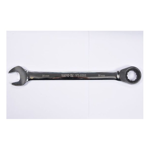 Yato Ringgaffeln&oslash;gle med Skralde 30 mm