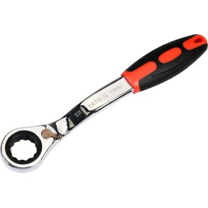 YATO Forskudt Ringn&oslash;gle med Skralde 22mm