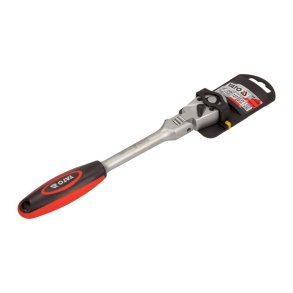 YATO YT-0326 Skralde med Vipbart Hoved og L&aring;s, 3/8