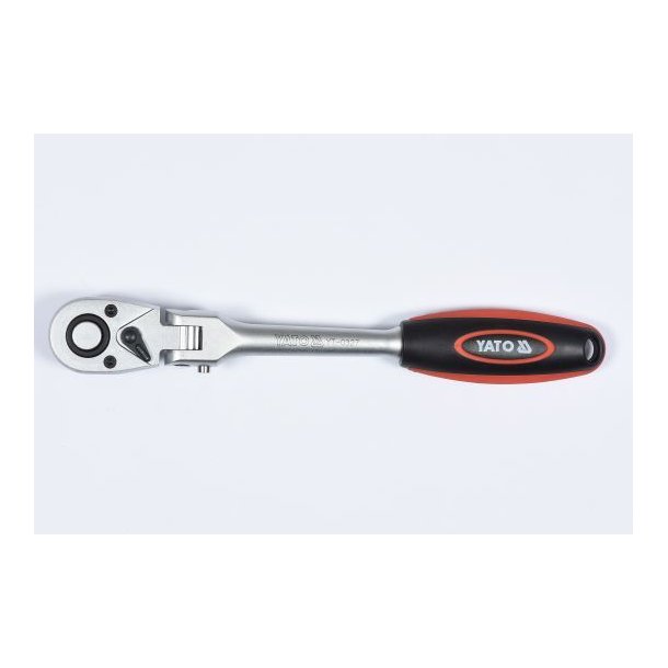 YATO YT-0327 Skralden�gle 1/2" med Vippehoved og L�s, 290 mm