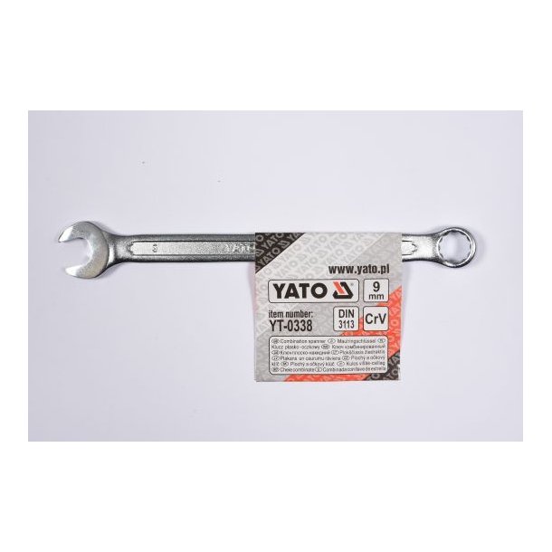 YATO Ringgaffeln�gle 9 mm YT-0338