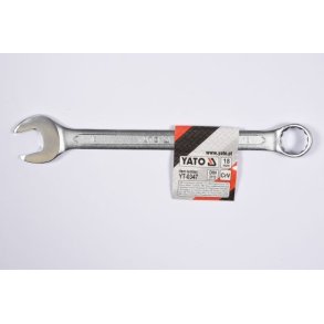 Yato Ringgaffeln&oslash;gle med Skralde 18 mm