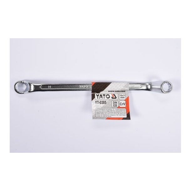 YATO Forskudt Ringn�gle 10 x 11 mm YT-0385