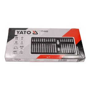 YATO YT-0400 Bits&aelig;t, 40 Dele, TORX, HEX, SPLINE