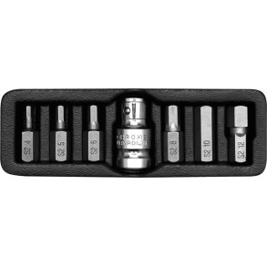 YATO Hex Bits&aelig;t, 7 Dele