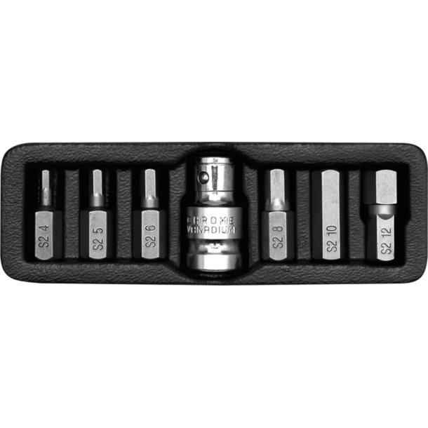 YATO Hex Bits�t, 7 Dele