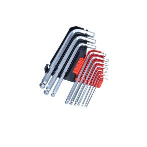 YATO Unbrakon&oslash;gles&aelig;t med Kuglehoved 10 Dele 2-12 mm YT-0509