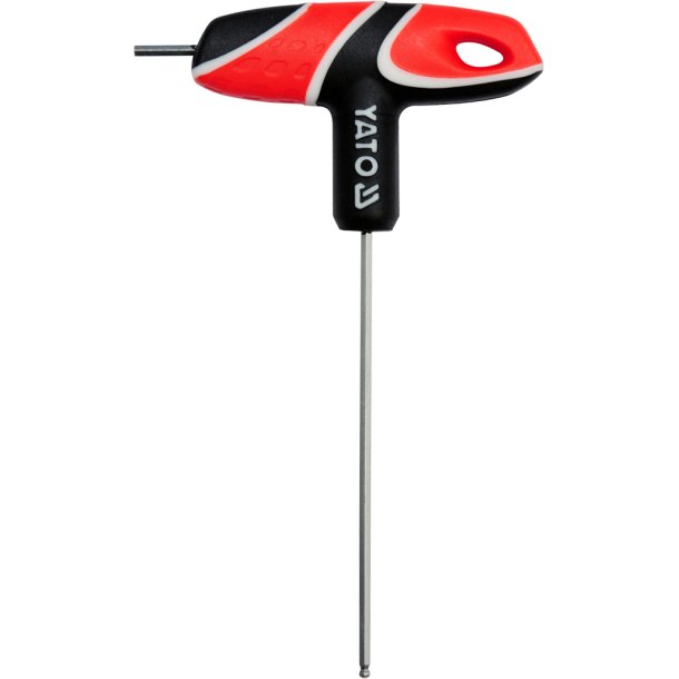 YATO Unbrakon�gle med T-greb og Kuglehoved 2,5 mm