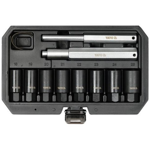 YATO Toppes�t til Sikkerhedsskruer YT-060302, 10 Dele