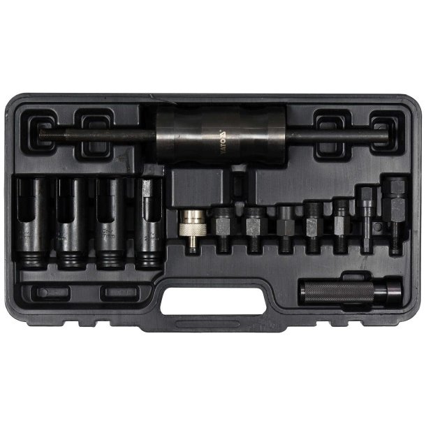 YATO Injektoraftr�kkers�t YT-06174, 14 Dele med Glidehammer