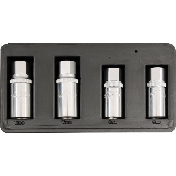 YATO Bolteudtr�kkers�t 1/2" 6-12 mm, 4 Dele
