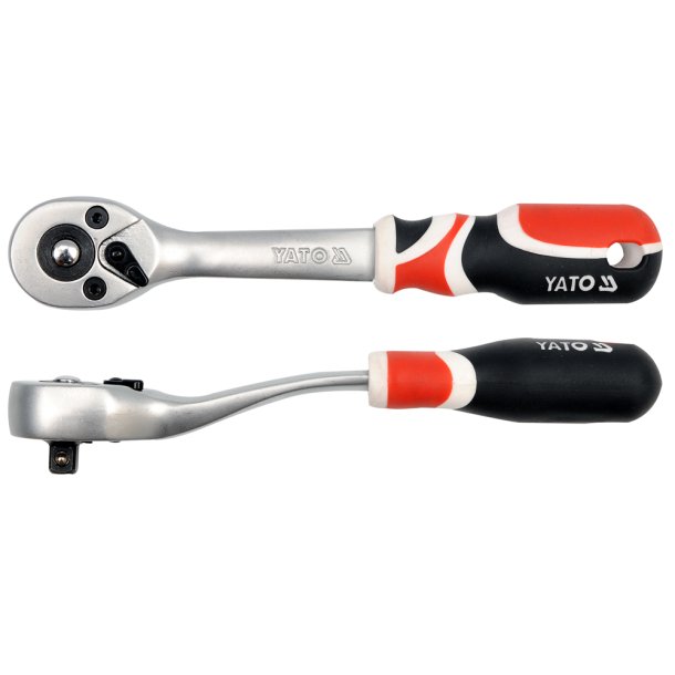 YATO YT-0730 B�jet Skraldeh�ndtag 1/4" 72-Tands 155mm