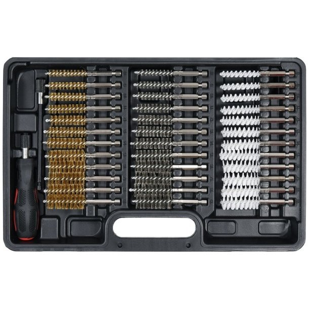 Yato B�rstes�t til T�ndr�rsfatninger YT-08196, 38 Dele