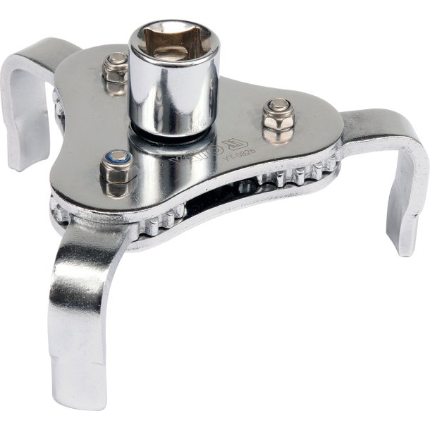YATO Oliefiltern�gle YT-0826, 3-armet, 63-120 mm, 3/8" &amp; 1/2"