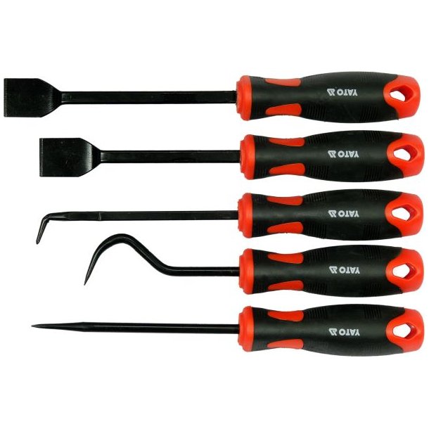 YATO Krog- og Skrabers�t 5 Dele YT-08422