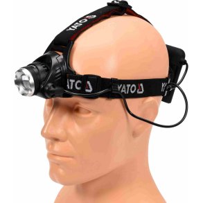 YATO Pandelampe YT-08591, 10W XM-L2 CREE LED, 450 lm