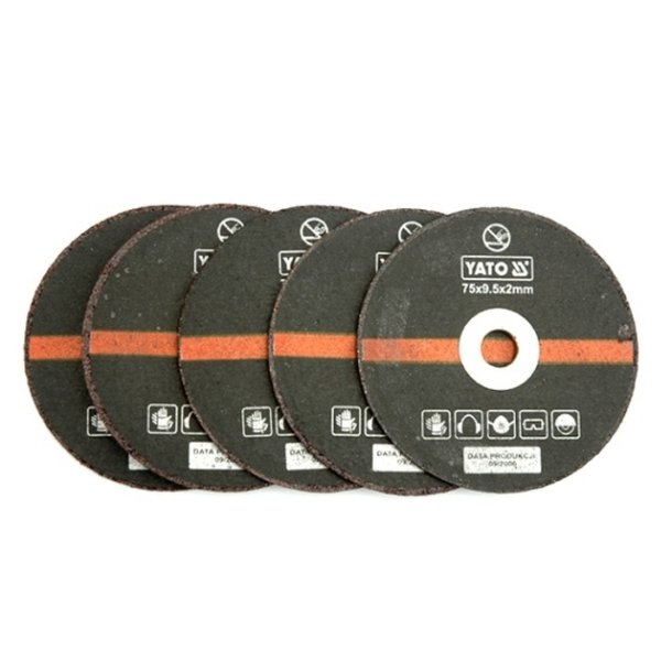 YATO YT-0994 Sk�reskives�t til Metal, 75 x 2 x 9,5 mm, 5 stk,