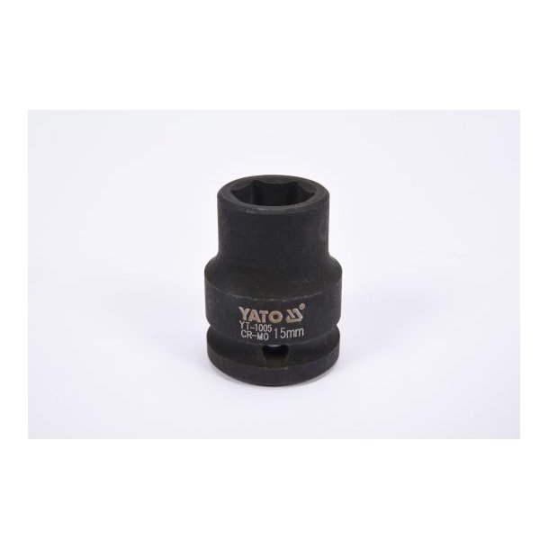 YATO YT-1005 Slagtop 1/2" 15 mm 6-kant Kort