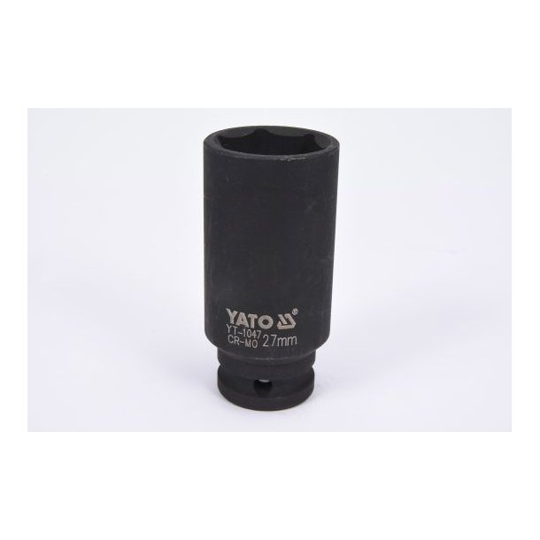 YATO Lang 6-kant Slagtop 1/2" 27 mm YT-1047