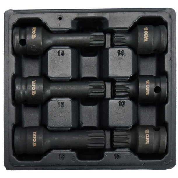 YATO Slag Spline Toppes�t 1/2"