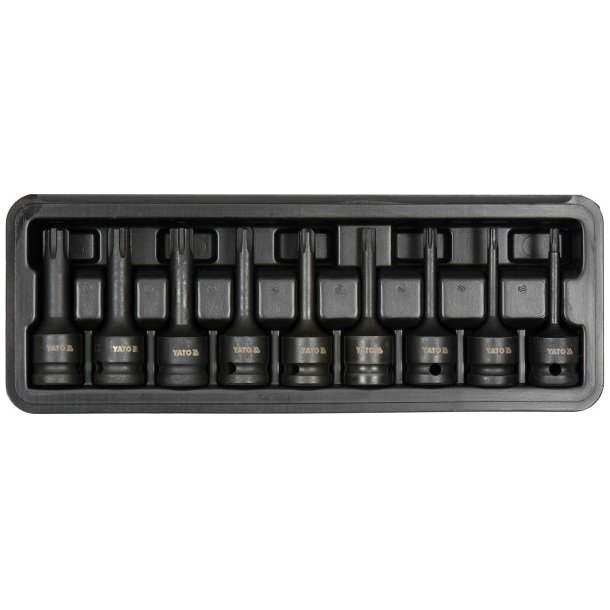 YATO Ribe Slagn�gles�t YT-1068, 1/2", 8 Dele