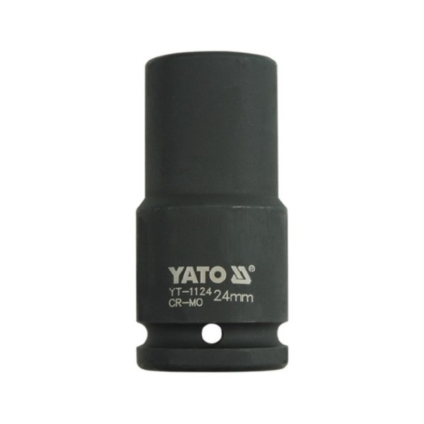 YATO Lang Slagtop YT-1124, 3/4", 24 mm, 6-kant