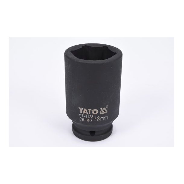 YATO Lang Slagtop YT-1138, 3/4", 38 mm x 90 mm, 6-kant
