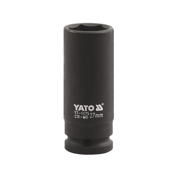 YATO Lang 6-kant Slagtop YT-1175, 1" x 27 mm, 90 mm
