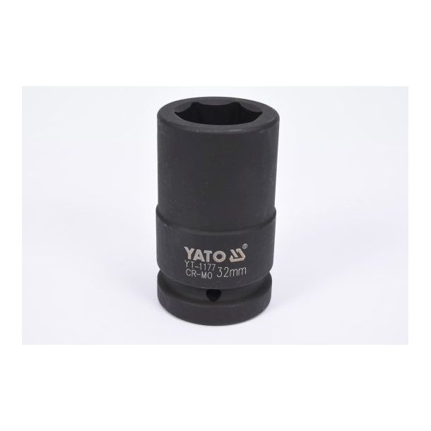 YATO Lang Slagtop 1" 32 mm 6-kant