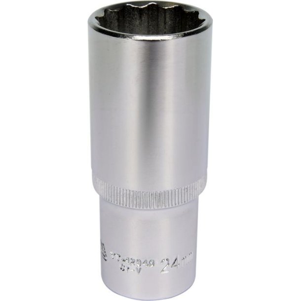 Yato Lang 12-kant Topn�gle YT-12946, 1/2", 24 mm, 77 mm
