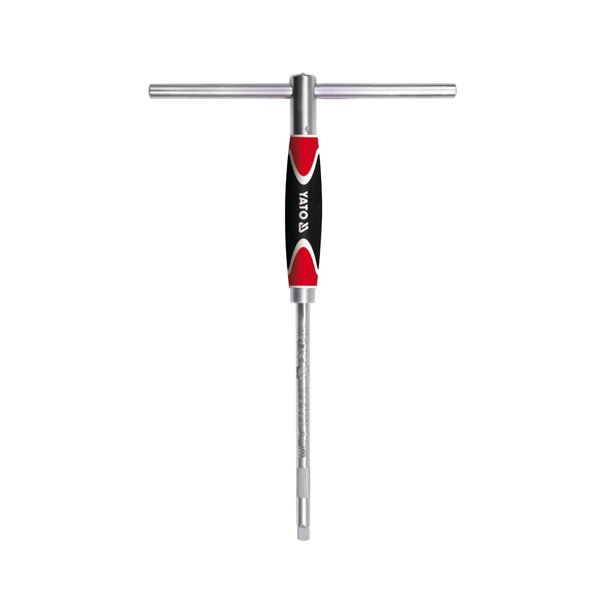 YATO T-greb Adapter YT-1565 med Roterende H�ndtag, 1/4", 310 mm