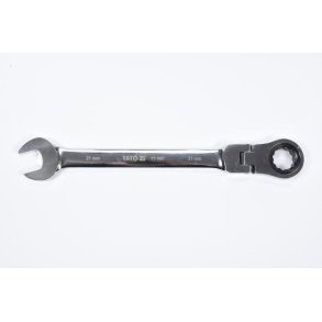 YATO Ringgaffeln&oslash;gle med Skralde og Led 21 mm