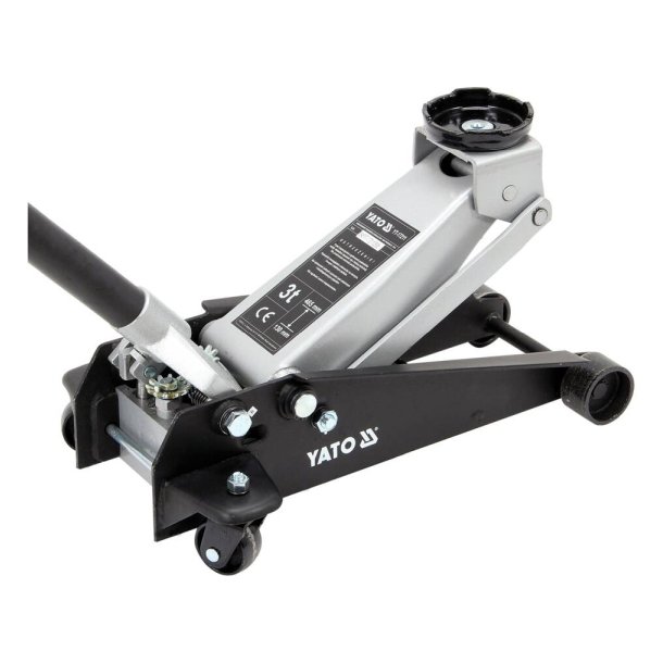 YATO Hydraulisk Garage Donkraft YT-17211, 3 Ton, 130-465 mm
