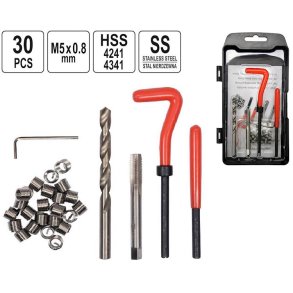 YATO Gevindreparationss&aelig;t M5x0,8 YT-17631