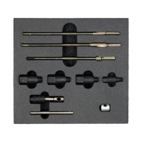 Yato Renses�t til Gl�der�rsfatninger YT-17712, 10 Dele