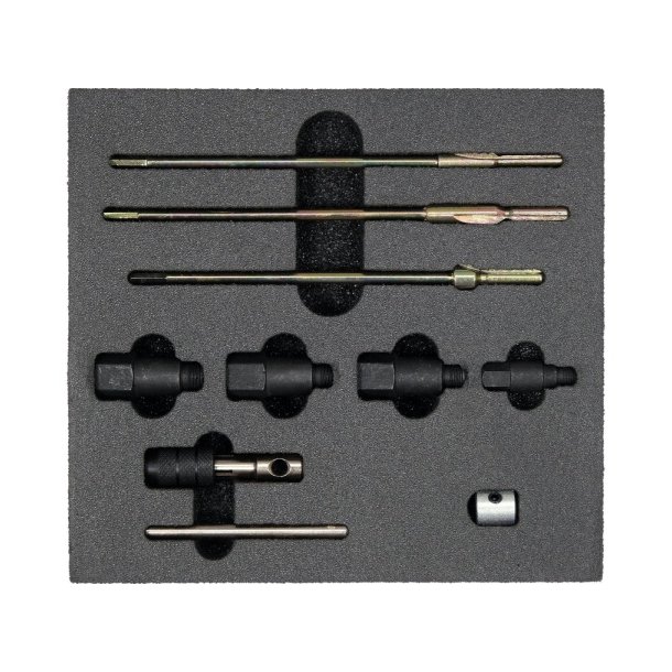 Yato Renses�t til Gl�der�rsfatninger YT-17712, 10 Dele