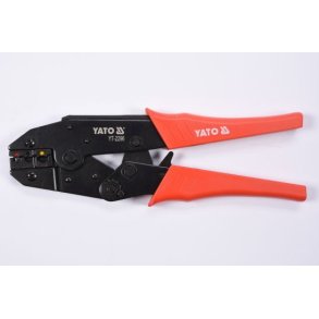 YATO Crimptang YT-2296 med Skralde, 0,5-6 mm�