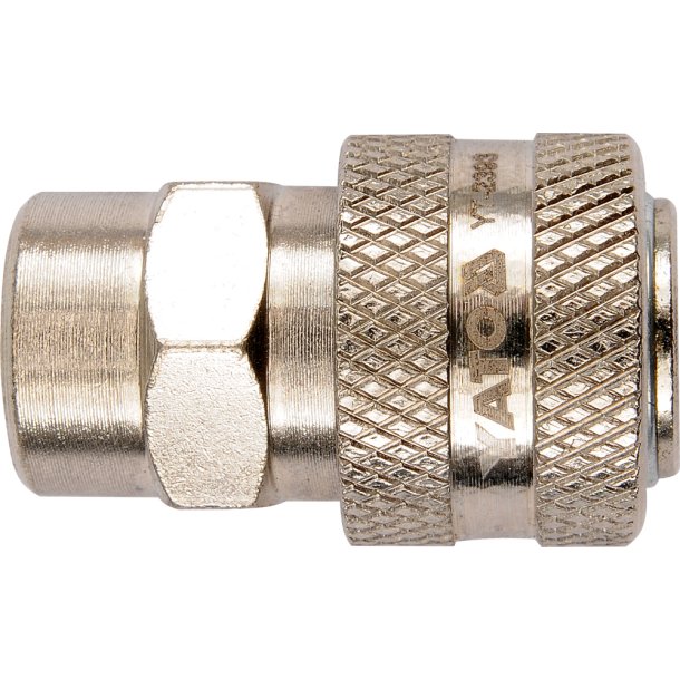 YATO YT-2393 Hurtigkobling Hun, 1/4" Indvendigt Gevind