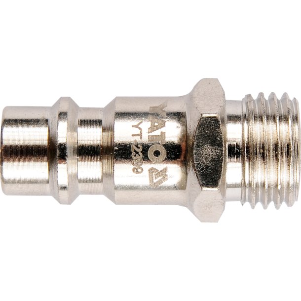 YATO Pneumatisk Lynkobling YT-2399, Type D, 1/4" Udvendigt Gevind