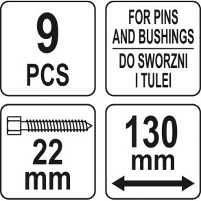 YATO Skruepresse til Stifter og B&oslash;sninger YT-25413