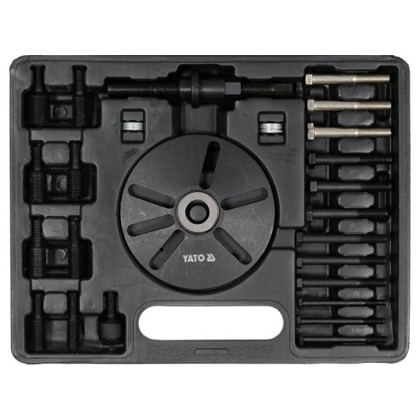 YATO Remskivetr�kker med Vibrationsd�mper YT-25483, 23 Dele