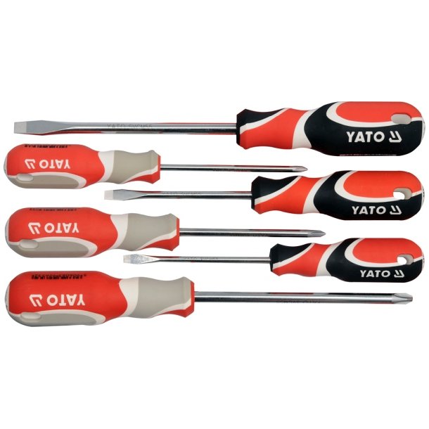Yato Skruetr&aelig;kkers&aelig;t YT-2668, 6 Dele