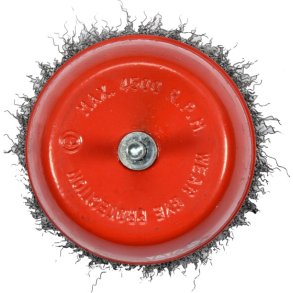 YATO YT-47511 Kopb&oslash;rste med Skaft, 100 mm, INOX